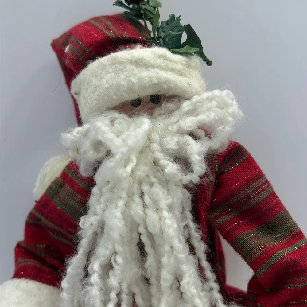 Festive Santa Claus Plush Decor
